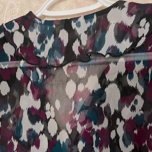 Short Sleeved Floral Midi Dress - Picture 5 of 6